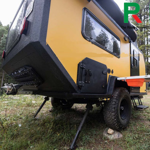 OBM en Chine : Remorque tout-terrain escamotable de qualité supérieure avec suspension pneumatique et options supplémentaires, un foyer à distance - Product Image 1