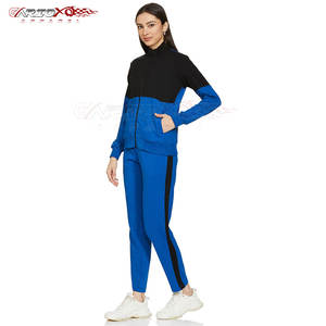 <b>Women</b> Polyester Tracksuit Two Piece Set <b>For</b> Running, Fitness, Jogging, And <b>Travel</b> Stylish <b>Women</b> Polyester Tracksuit - Product Image 3