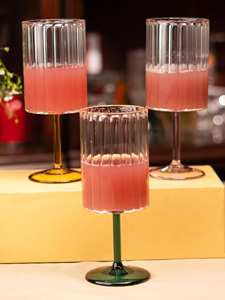 Classic Vintage Bloom <b>Goblet</b> Glass for Red and White Wine Durable and Stylish for Everyday and Special Occasions - Product Image 5