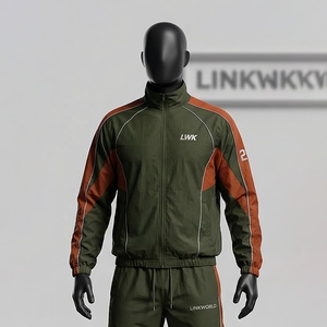 Veste coupe-vent imperméable unisexe vintage 2026 en polyester et nylon léger, grande taille, pour le sport d'hiver et le jogging - Product Image 4