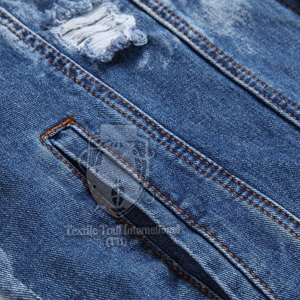 Service OEM Veste pour homme Emballage personnalisé Vente en ligne Fournisseur d'usine Prix bas Veste en jean pour homme - Product Image 5