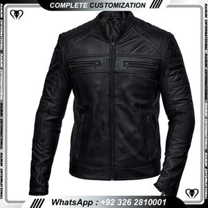 Motorbike Jackets <b>Bike</b> Riding Jacket in Cow Hide Leather Custom Motorbike Riding Jacket in Real Leather Motorcycle - Product Image 6
