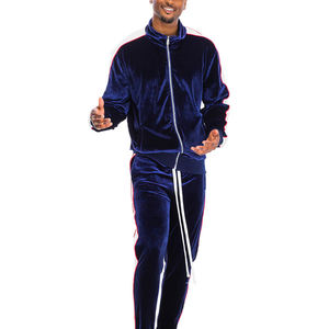 Design Customized Quality Men <b>Velour</b> <b>Tracksuit</b> Custom Made Men <b>Velour</b> for Jogging Wholesale Price <b>Velour</b> <b>Tracksuit</b> - Product Image 1