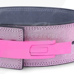 Ceinture de levier d'haltérophilie de haute résistance Ceinture de levier d'haltérophilie de qualité de gymnastique avec boucle de levier - Product Image 5