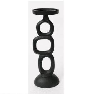 Silver Pillar <b>Taper</b> <b>Candle</b> <b>Holder</b> High Quality Casted Aluminium with Shiny Polish Nickel Finish Export by Indian Vendors - Product Image 5