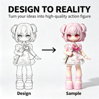 Figurine d'action personnalisée de fille anime en PVC, modèle de personnage féminin de collection pour décoration de bureau et de maison, usine OEM ODM