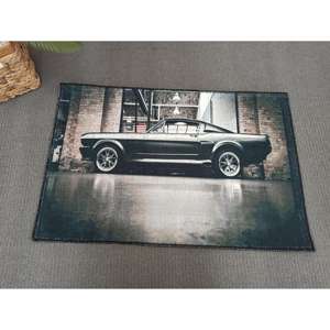 Alfombra con Estampado Floral Vibrante: Antideslizante, Decorativa, para Auto, Dormitorio, con Pelo Suave - Product Image 1