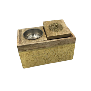 เครื่องเผาธูปไม้และโลหะอาหรับใช้สำหรับงานแต่งงาน - Product Image 1