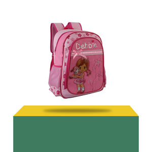 3D Cartoon Design Pink Color <b>Backpacks</b> <b>for</b> <b>School</b> <b>Girls</b> Kids Custom Unisex Nylon <b>School</b> Bag Customized Packing Flat Smooth 50pcs - Product Image 2
