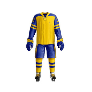 Nouvelle Arrivée Uniforme De Hockey Sur Glace Dernière Conception Uniforme De Hockey Sur Glace De Haute Qualité Polyester Uniformes De Hockey Sur Glace De Qualité Supérieure - Product Image 5