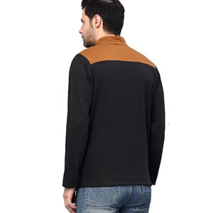 Vestes en polaire pour hommes en gros, vestes en polaire d'extérieur personnalisées, vestes d'hiver en polaire avec poches zippées, vestes d'hiver - Product Image 2