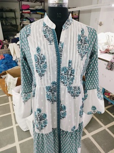 Stylish Women's Tiered Maxi Dress With Front Button Classic Block Print And Flattering Relaxed Fit Beach Boho Lady Long Dress - Product Image 4