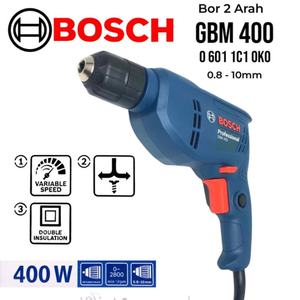 GBM 400 Marteau perforateur rotatif électrique à fil professionnel-Conception compacte et mince Moteur puissant sans clé Travail intensif Haut - Product Image 1