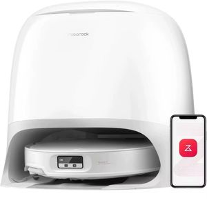 Nuevo Robot Aspirador y Fregasuelos CurvX con Succión de 22000Pa, Diseño Delgado de 3.14 Pulgadas, Sin Enredos, IA Reactiva, DIY Industrial - Listo para Enviar - Product Image 1