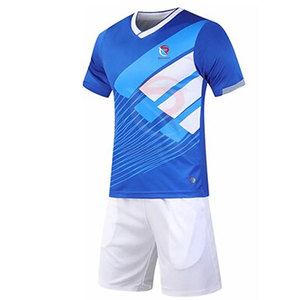 ชุดยูนิฟอร์มฟุตบอลทีมชุดเสื้อกางเกงกีฬาเสื้อพิมพ์ซับลิเมชันผ้าโพลีเอสเตอร์100% ออกแบบได้ตามต้องการ - Product Image 2