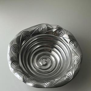 Bol design, vaisselle, service, finition artisanale, plat de service et bol, design brut, décoration intérieure, matériau solide - Product Image 1