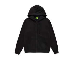 Sweat à capuche unisexe personnalisé 330g 100% coton avec fermeture éclair, tissu doux et chaud de qualité supérieure, confortable, élégant, décontracté, streetwear - Product Image 3