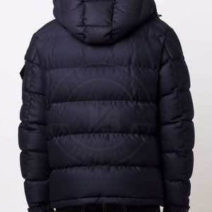 Veste bouffante d'extérieur à manches longues avec capuche pour hommes de haute qualité prix raisonnable vestes d'hiver à vendre - Product Image 4