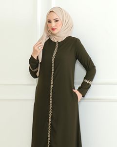 Abaya respirante de qualité supérieure pour la prière des femmes, volants parfaits pour le travail, la maison, les voyages ou les événements spéciaux - Product Image 4