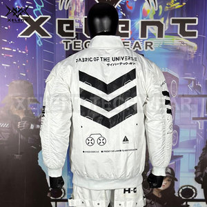 Chaqueta de Béisbol y Bomber de Satén para Hombre, Nueva Colección 2026, Estilo Techwear, 100% Poliéster, Duradera y Elegante, con Cierre, para Hombre - Product Image 3