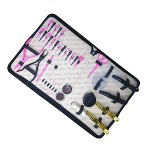 Herramientas de extensión de cabello de Color personalizado multifuncional de lujo definitivo accesorios abridor de cuentas alicates de cierre para salón - Product Image 4