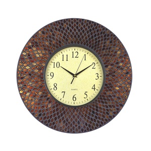 Horloge murale en mosaïque, horloge murale décorative pour la maison et le bureau, horloge au design élégant en mosaïque - Product Image 1