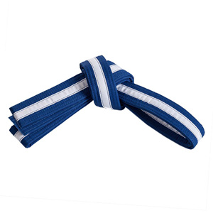 เข็มขัดคาราเต้ผ้าฝ้าย100% แบบกำหนดเองทนทานชุดศิลปะการต่อสู้ยูโดและกังฟู160ซม.-360ซม. มีบริการ OEM ที่แตกต่างกัน - Product Image 6