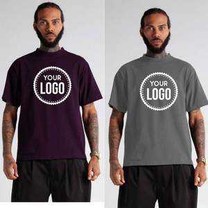 เสื้อยืดสำหรับผู้ชายผ้าคอตตอน100% คุณภาพสูงโลโก้ออกแบบได้ตามต้องการ - Product Image 3