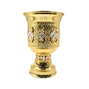 Quemador de incienso de Metal Bakhoor árabe y soporte Calentador de velas de Metal Bakhoor - Product Image 4