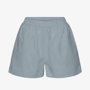 Pantalones cortos desgastados con cintura elástica para mujer, pantalones cortos de sarga elásticos ajustados para mujer, pantalones cortos para mujer - Product Image 3