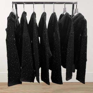 Sudaderas con Pedrería para Hombre, Elegantes, Personalizadas, al por Mayor, con Cierre Completo, Diseño de Logotipo, Sudadera con Pedrería - Product Image 4