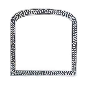 Mimbre hecho a mano, respetuoso con el medio ambiente, duradero, estilo Art Deco, espejo de pared de flores, Color personalizado y logotipo para decoración del hogar - Product Image 1