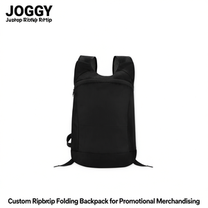 Zaino Pieghevole Personalizzato JOGGY in Ripstop per Merchandising Promozionale - Product Image 3