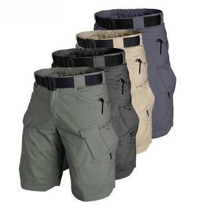 Short Cargo mi-long pour homme Short décontracté à coupe ample avec braguette zippée pour la plage Short Cargo pour homme - Product Image 1
