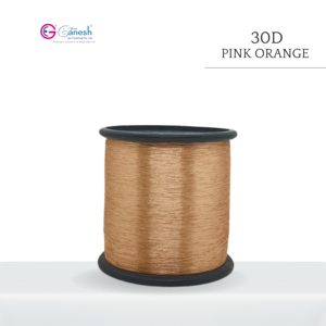 Haute Ténacité Métallique Rose Orange Fil Polyester Broderie Lurex Kasab Flora Jari Durable et Élégant pour L'artisanat De Broderie - Product Image 1