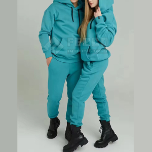 Nouvelle mode unisexe pulls épais unis avec sweats à capuche sweats à capuche avec logo personnalisé à vendre en ligne - Product Image 2