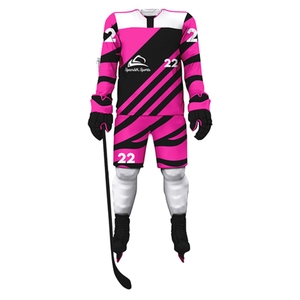 Uniforme de hockey sublimé de haute qualité OEM design personnalisé broderie logo vêtements uniformes uniforme de hockey sur glace réversible - Product Image 2