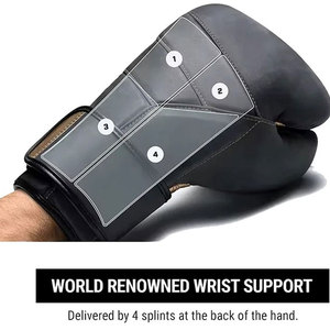 Guantes de Boxeo Duraderos con Acolchado Interior Suave, Peso Equilibrado y Fácil Control Manual - Product Image 2