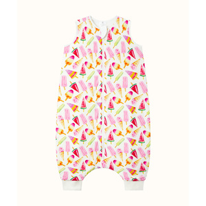Sac de couchage sans manches en tricot TOG avec fermeture éclair pour bébé, tissu doux - Product Image 2