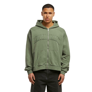 Sweat à capuche en polaire uni à fermeture éclair, nouvelle conception 2025, style décontracté, manches longues, haute qualité pour hommes - Product Image 2