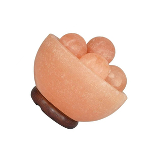 Bol à feu décoratif LED USB à changement de couleur en matériau organique, style sculpté, fait à la main, toucher réel, excellente qualité, produit en gros - Product Image 3