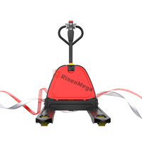 Chariot élévateur électrique Risenmega au meilleur prix, 680 $, 1500 kg, batterie au lithium à changement rapide avec certification CE, transpalette électrique