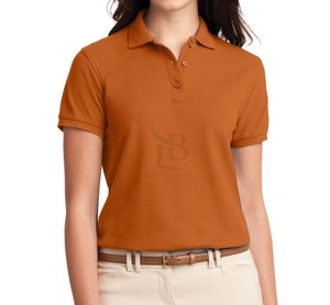 Vente en gros de polo de golf pour femmes, motif flamant rose personnalisé, séchage rapide, étirement dans les 4 sens, évacuation de l'humidité, anti-odeur, anti-boulochage - Product Image 1