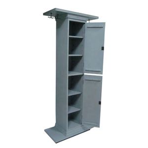 Perchero Clásico con Ganchos para Colgar, Almacenamiento para Abrigos, Sombreros y Zapatos, Mueble de Entrada, Estante de Madera para Pasillo - Product Image 6