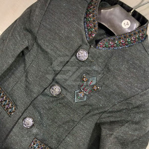 Ensemble tendance de haute qualité pour garçons : Kurta ethnique et pyjama avec gilet, 100 % coton, séchage rapide, idéal pour mariages et fêtes - Product Image 6