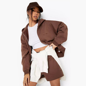 เสื้อสเวตเตอร์โอเวอร์ไซส์ของผู้หญิง2025เปิดไหล่ตกพิมพ์ลายฟิตเนสเล่นกีฬาฤดูใบไม้ร่วงฤดูหนาว - Product Image 3