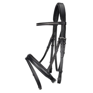Meilleure vente Antares anglais selle cheval bride de haute qualité en cuir véritable nez bande personnalisable Logo couleur Halters directs - Product Image 1