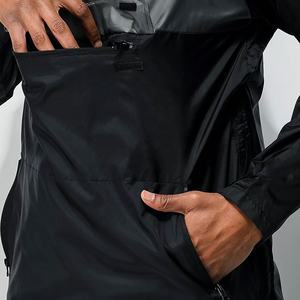 Hot Selling High Street Fashion Apparel Button Up <b>Pullover</b> Contrasting Colors Anorak Bulk Buy Windbreaker Sports <b>Jacket</b> For <b>Men</b> - Product Image 5