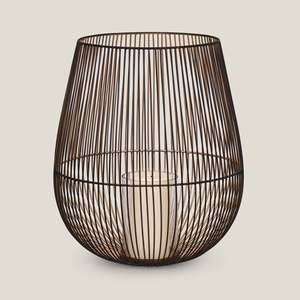 New Arrival <b>Large</b> BLACK IRON HURRICANE Metal <b>Candle</b> Holders <b>Lantern</b> Jars Set Table Decorations for Home Christmas Boxed - Product Image 4