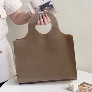 Sac en <span class=keywords><strong>plastique</strong></span> <span class=keywords><strong>noir</strong></span> MU, sac à main, sac de shopping grande capacité, sac en <span class=keywords><strong>plastique</strong></span> pour emballer des vêtements, des cadeaux, des courses, sacs en <span class=keywords><strong>plastique</strong></span> populaires avec poignée - Product Image 6